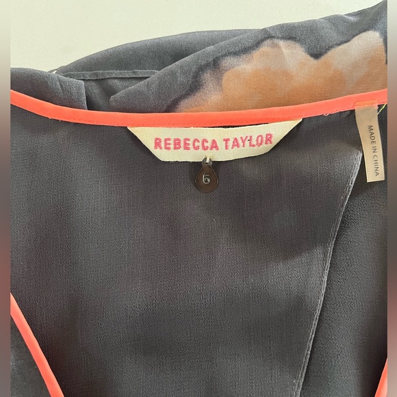 Rebecca Taylor 100% silk floral dress - Picture 7 of 7